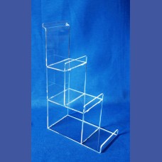 <p>ESCALERA pegada 3 bases Fondo 60 mm para carteras&nbsp; A LAMA<br>Medidas: 100 x 190 x 300 mm<br>